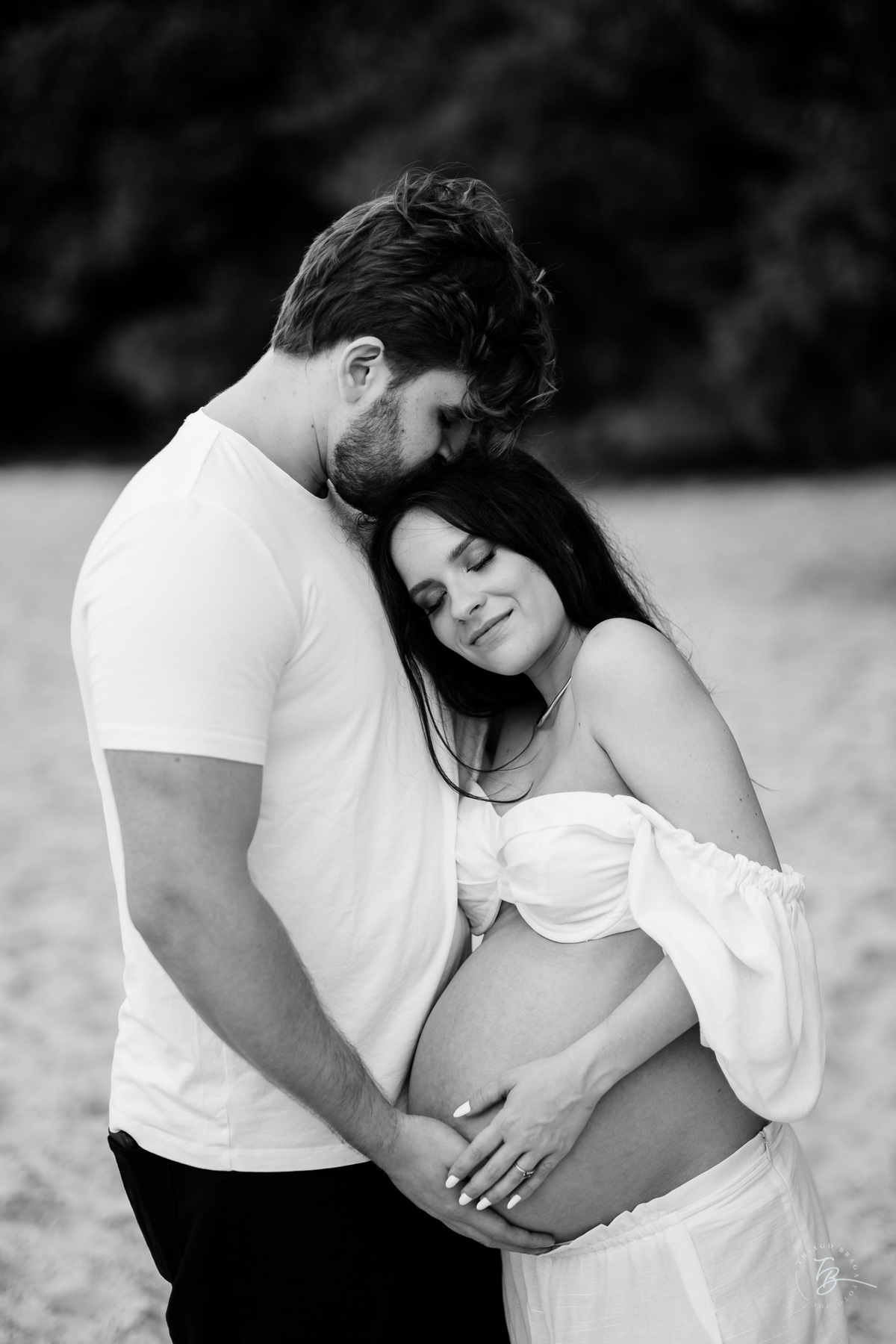 ensaio gestante no hotel ill campanário em jurerê internacional em Florianópolis/SC por Thiago Braga