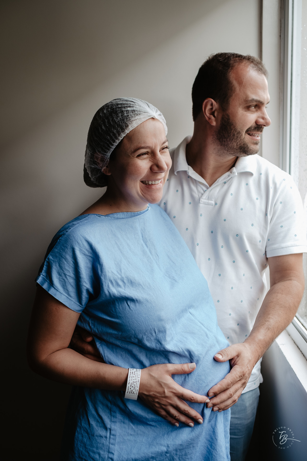 cesárea humanizada na maternidade Santa Helena em Florianópolis por Thiago Braga fotografia de parto