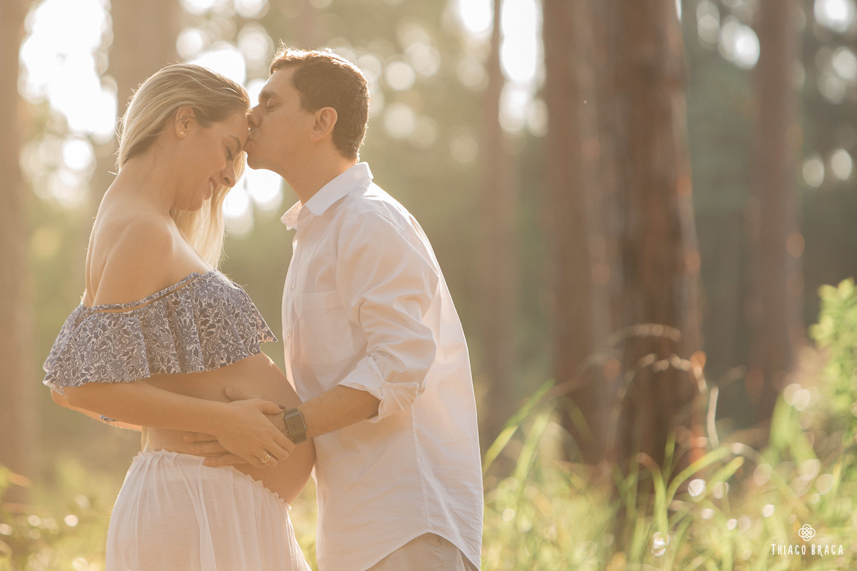 Sessão de fotos Gestante no Parque do Rio Vermelho em Florianópolis. 