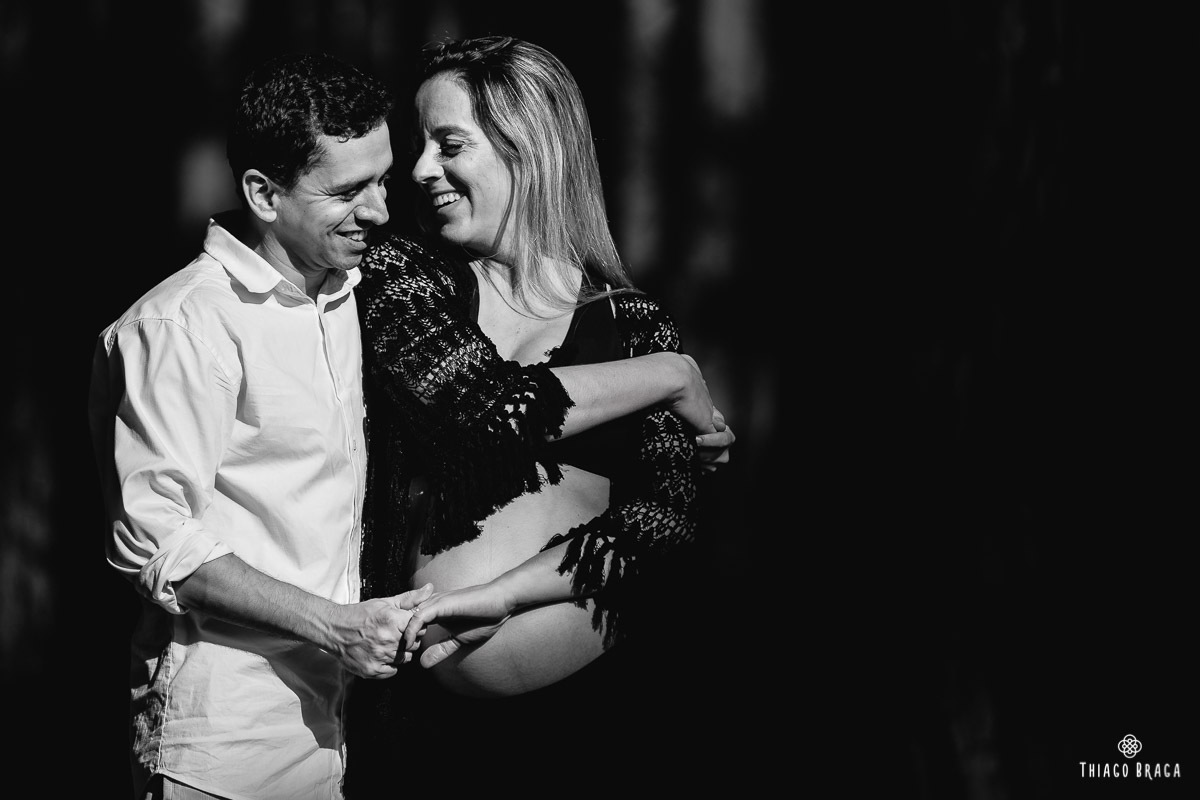 Sessão de fotos Gestante no Parque do Rio Vermelho em Florianópolis. 