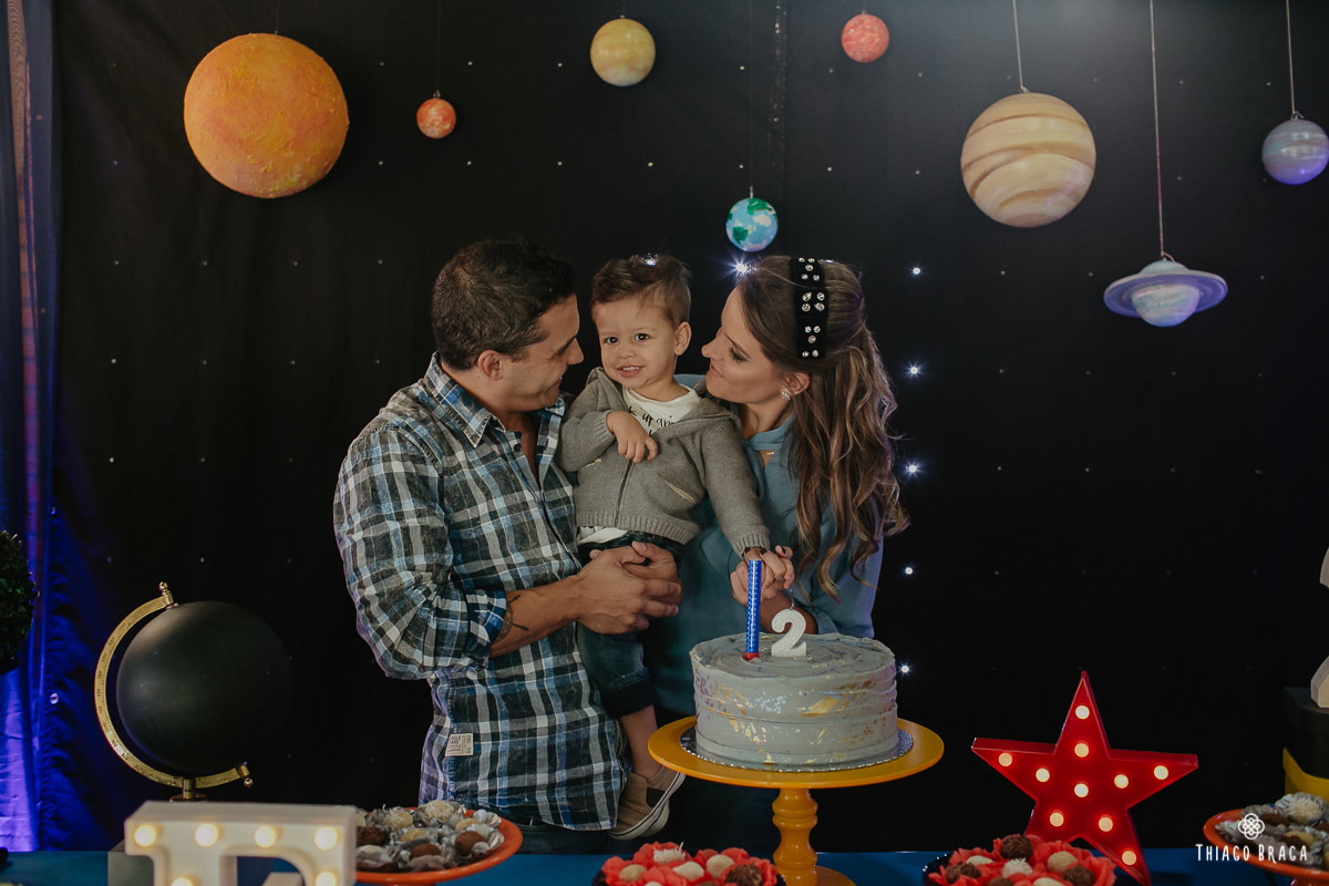 Fotografia do Aniversario infantil em Florianópolis. 02 anos do Felipe Augusto