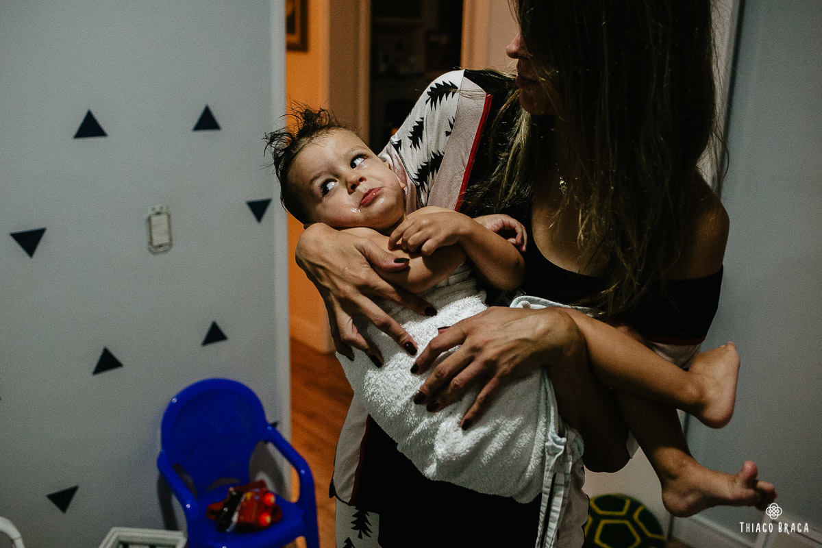 Fotografia documental de família em Florianópolis.