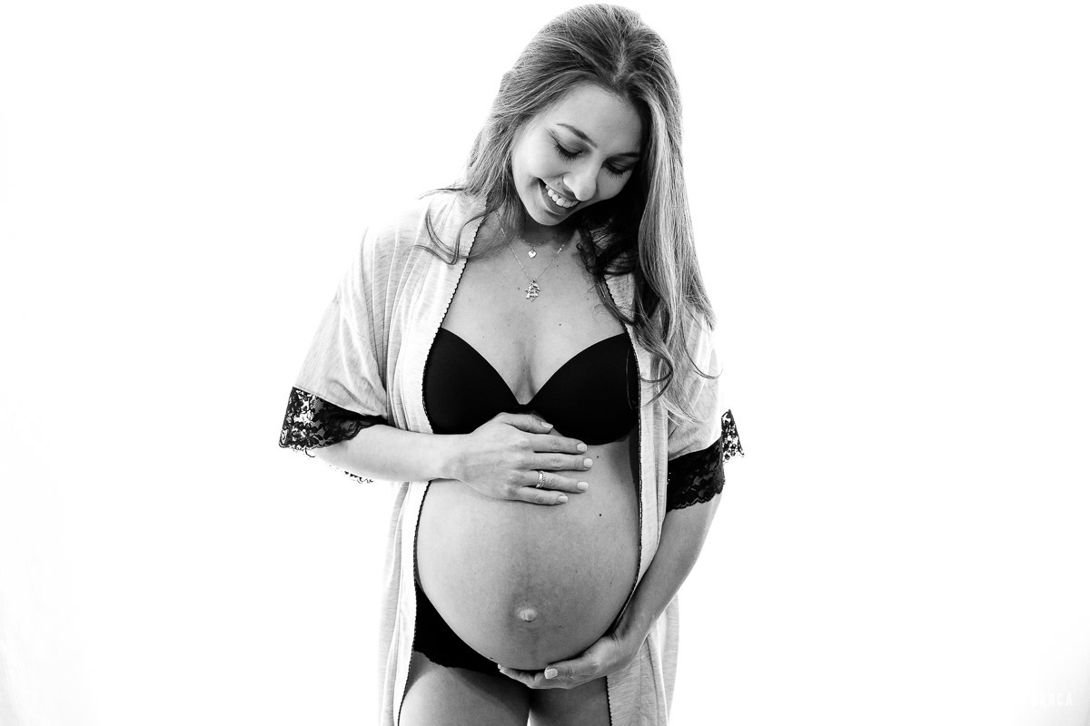 Ensaio gestante em casa - Florianópolis/SC