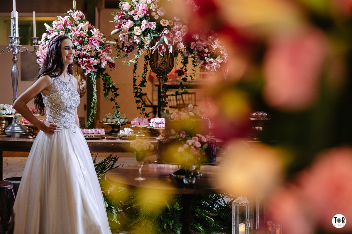 Festa de 15 anos no Restaurante quatro Estações, no Primavera, em Florianópolis/SC