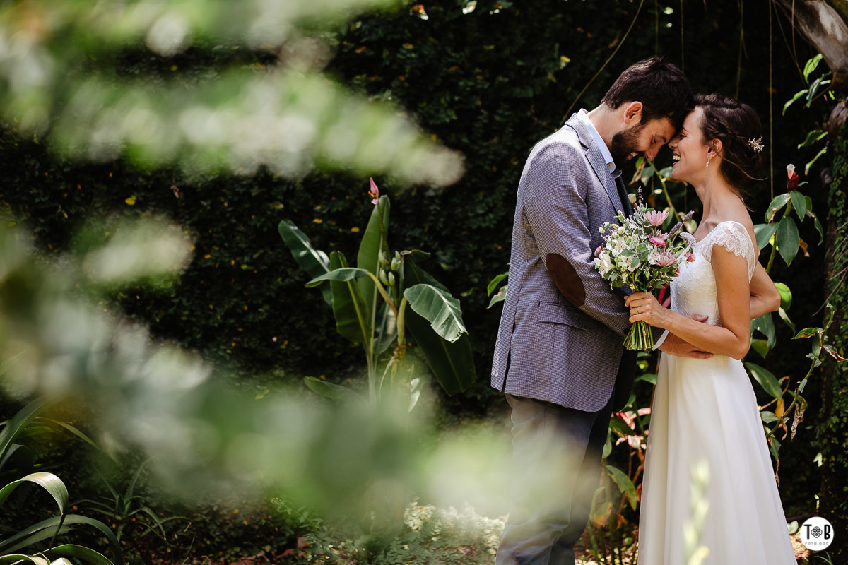 Casamento documental ao ar livre em Florianópolis