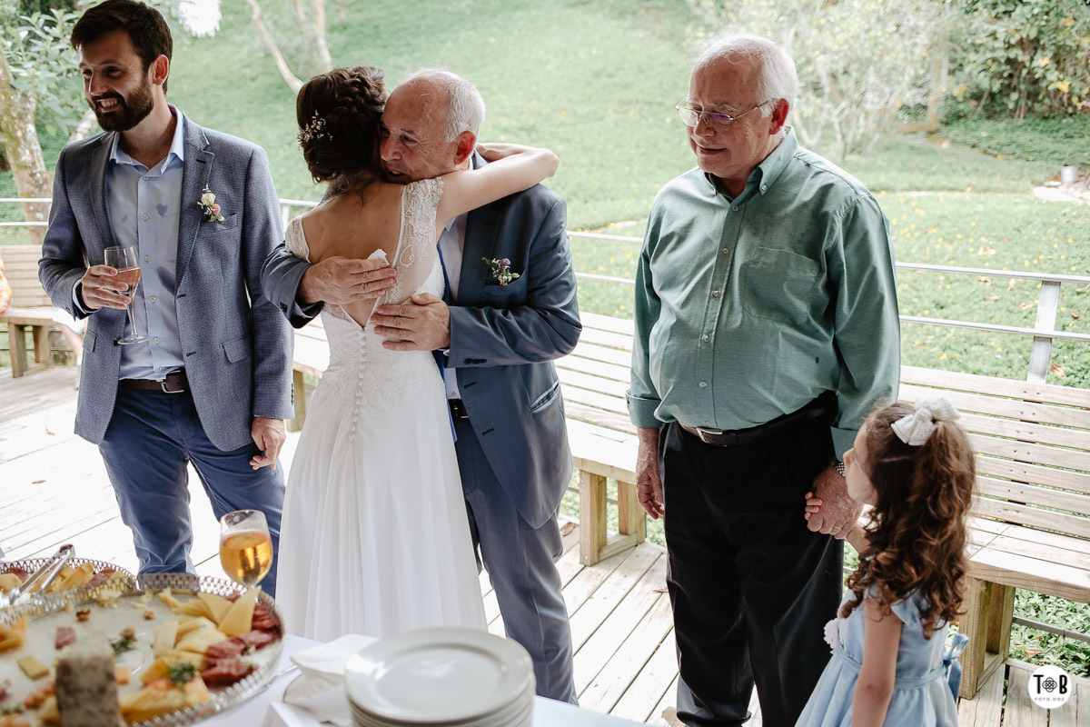 Casamento documental ao ar livre em Florianópolis