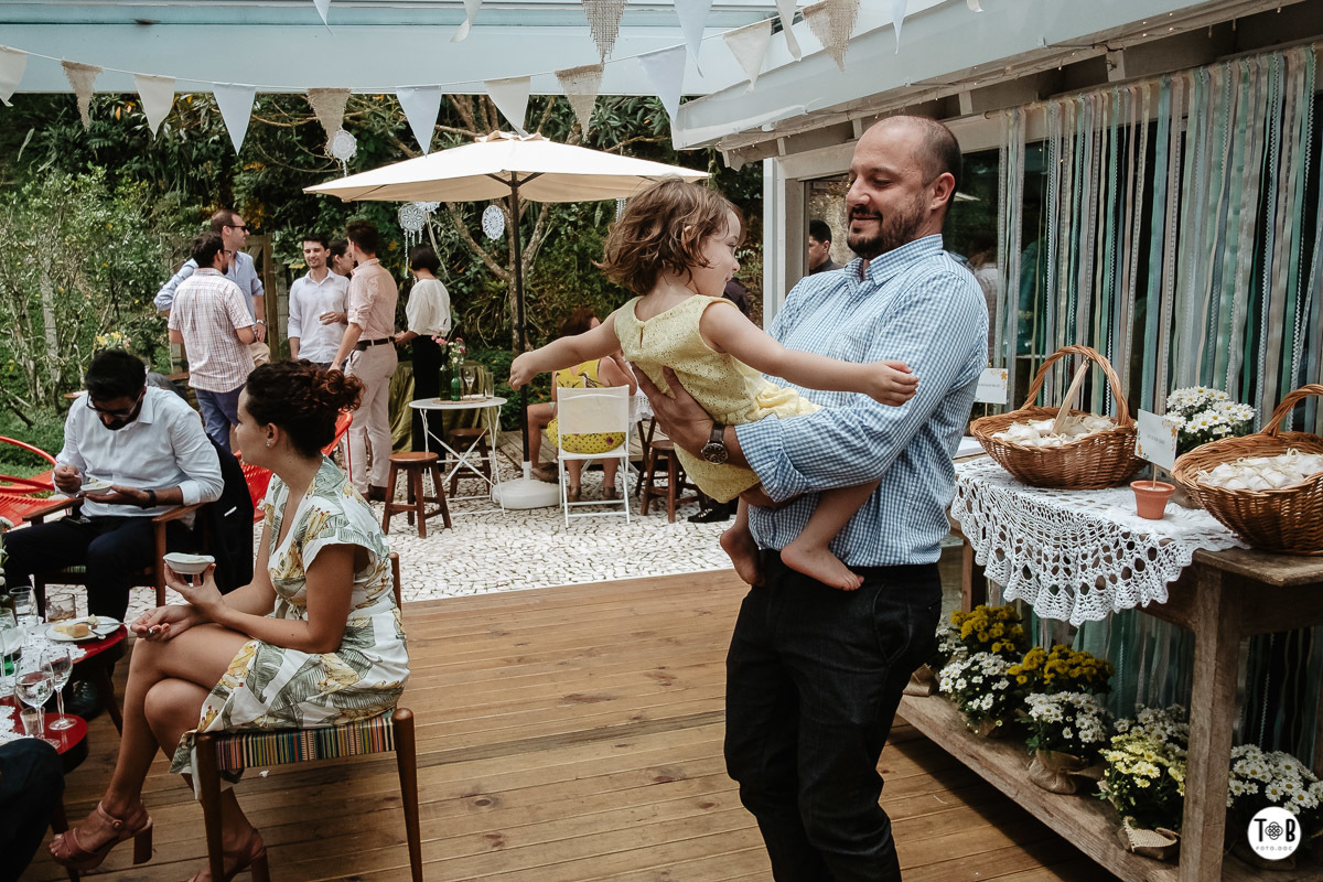 Casamento documental ao ar livre em Florianópolis