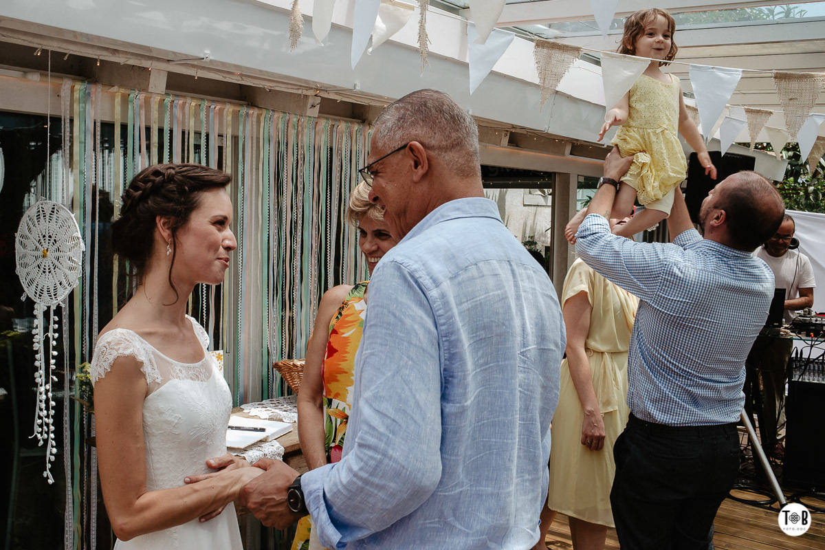 Casamento documental ao ar livre em Florianópolis