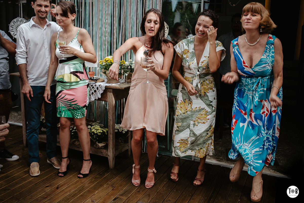 Casamento documental ao ar livre em Florianópolis