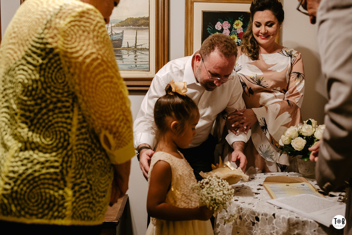 Casamento em casa em Florianópolis - SC Joana e Cristiano