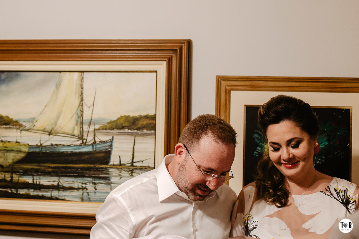 Casamento em casa em Florianópolis - SC Joana e Cristiano