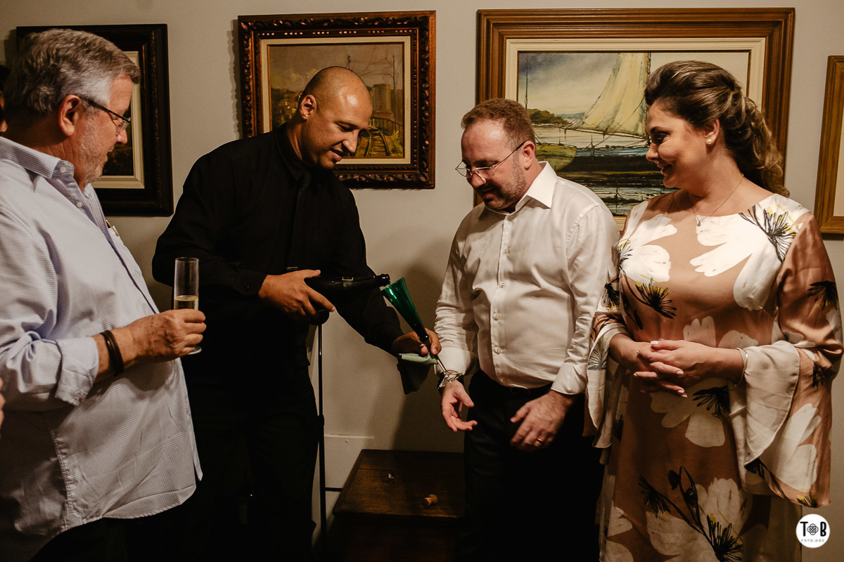 Casamento em casa em Florianópolis - SC Joana e Cristiano