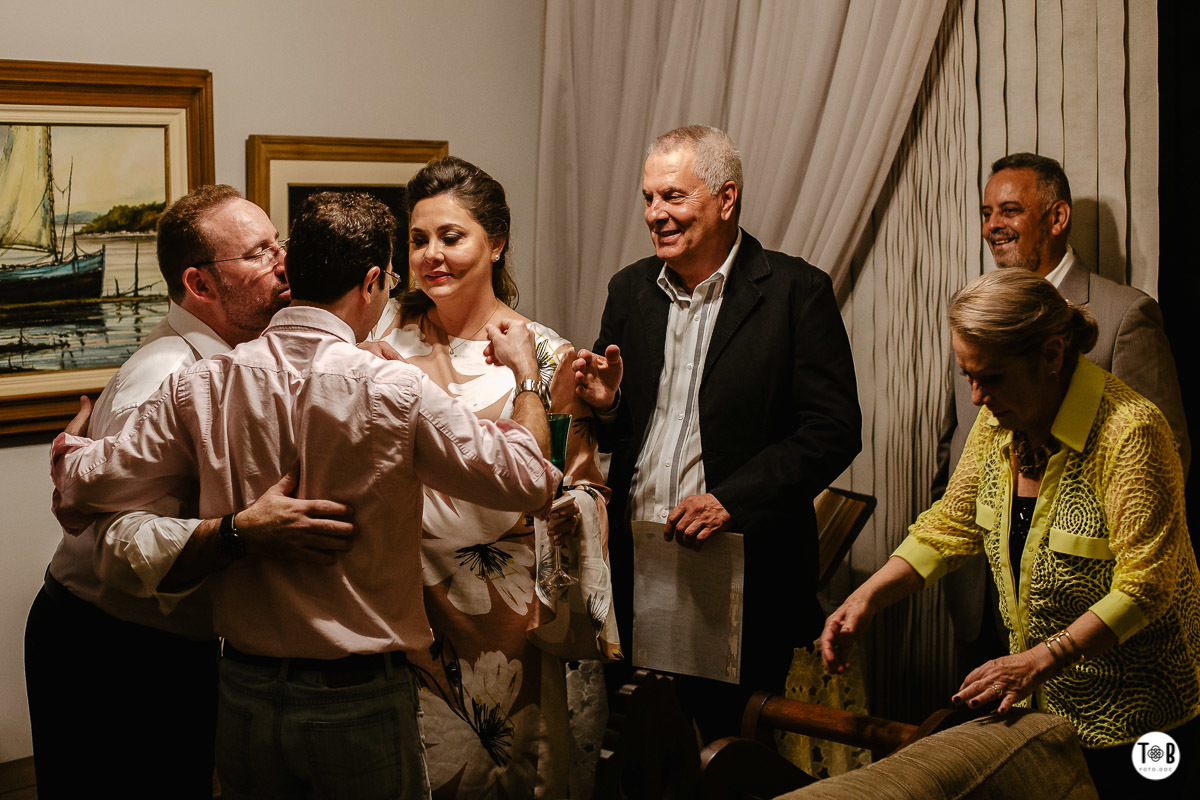Casamento em casa em Florianópolis - SC Joana e Cristiano
