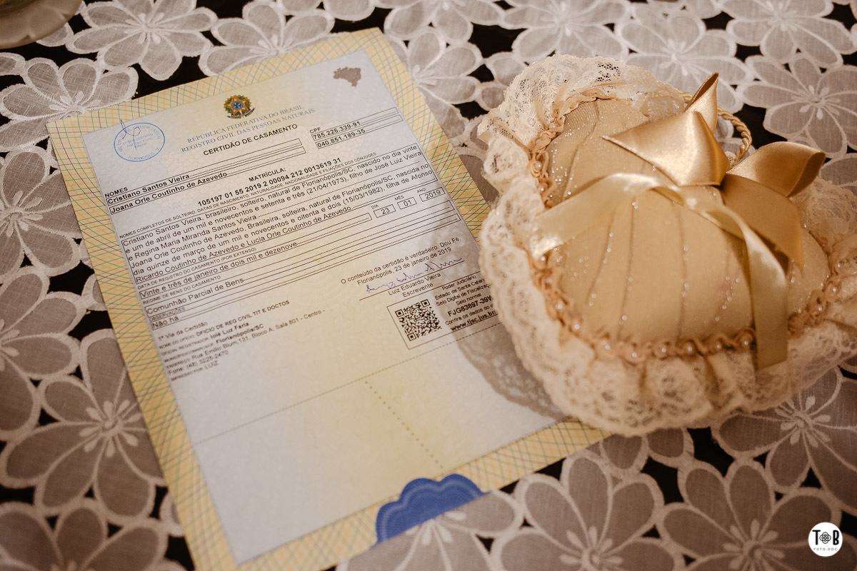 Casamento em casa em Florianópolis - SC Joana e Cristiano