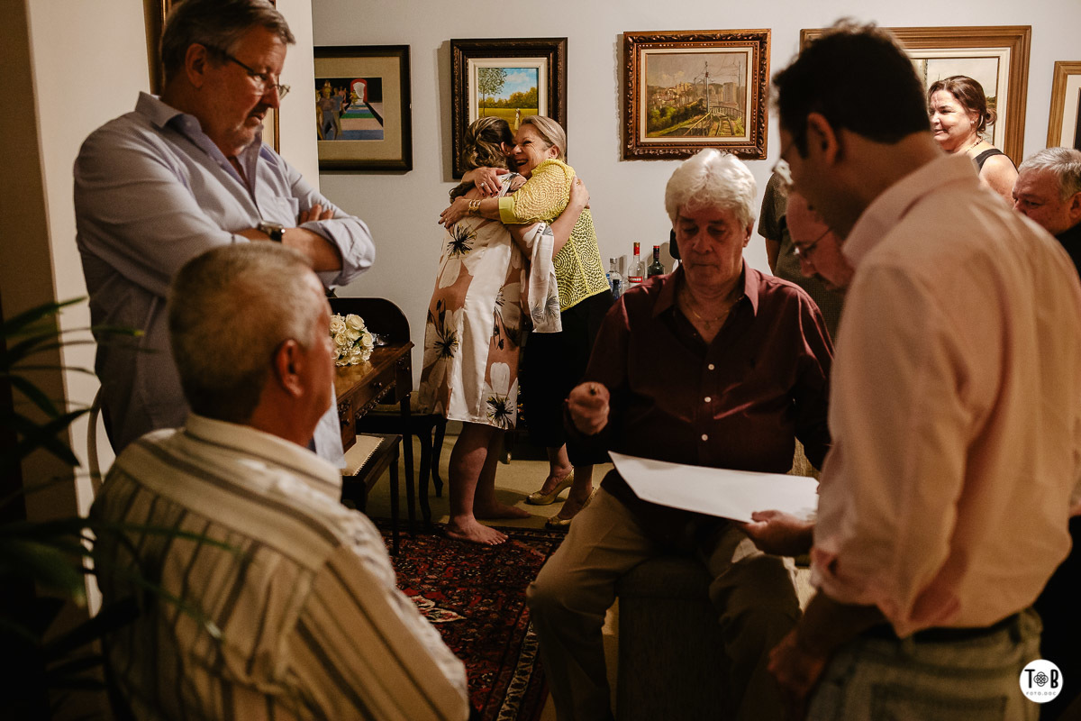 Casamento em casa em Florianópolis - SC Joana e Cristiano
