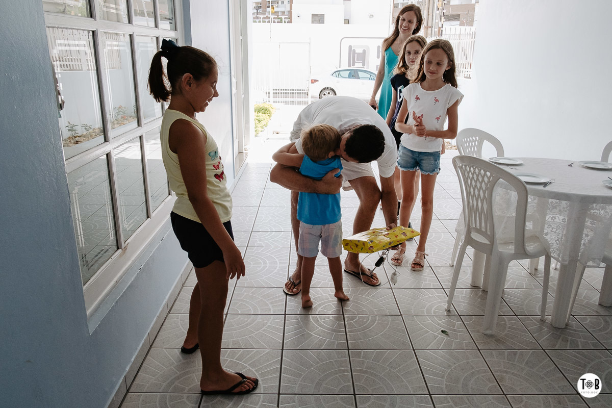 Fotografia documental Família Westphal Pereira :: 03 anos do Joaquim. São José - SC