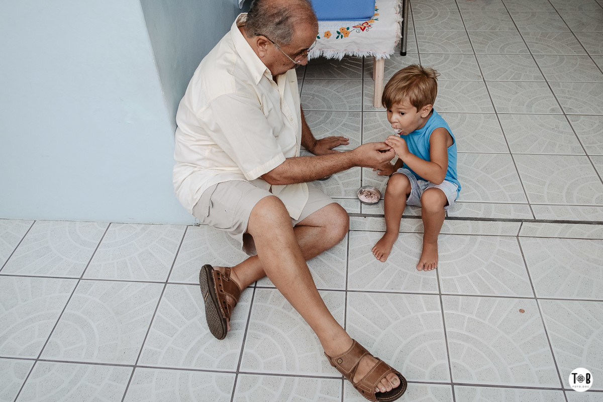 Fotografia documental Família Westphal Pereira :: 03 anos do Joaquim. São José - SC