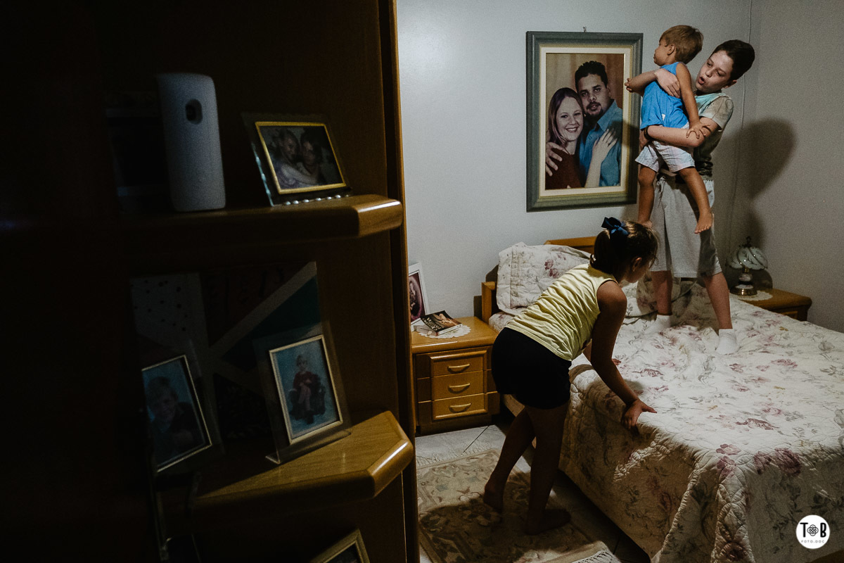 Fotografia documental Família Westphal Pereira :: 03 anos do Joaquim. São José - SC