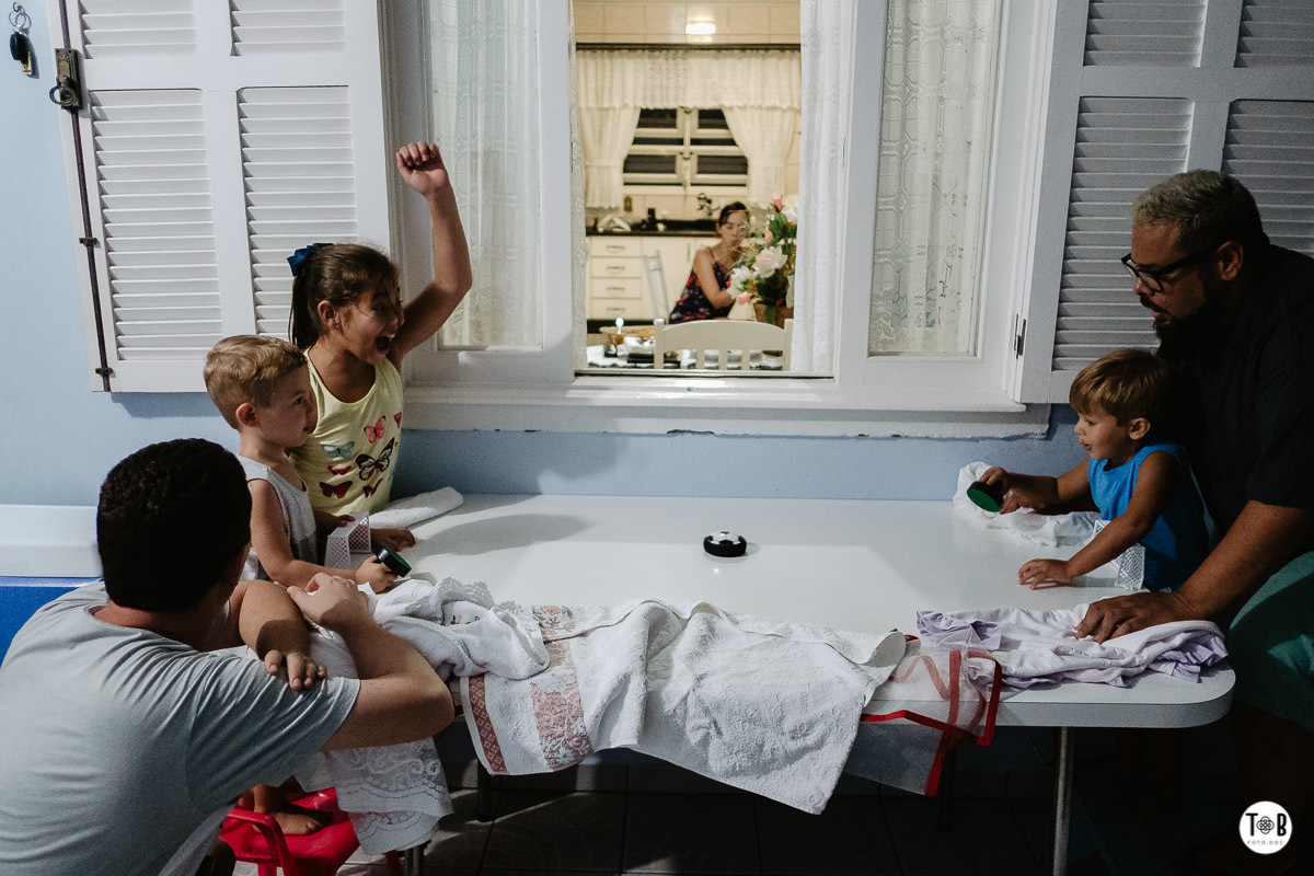 Fotografia documental Família Westphal Pereira :: 03 anos do Joaquim. São José - SC