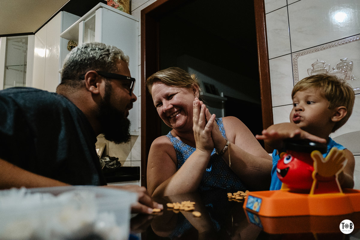 Fotografia documental Família Westphal Pereira :: 03 anos do Joaquim. São José - SC