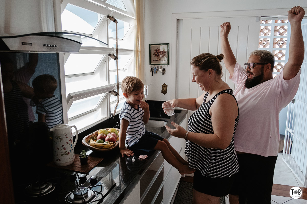 Fotografia documental Família Westphal Pereira :: 03 anos do Joaquim. São José - SC
