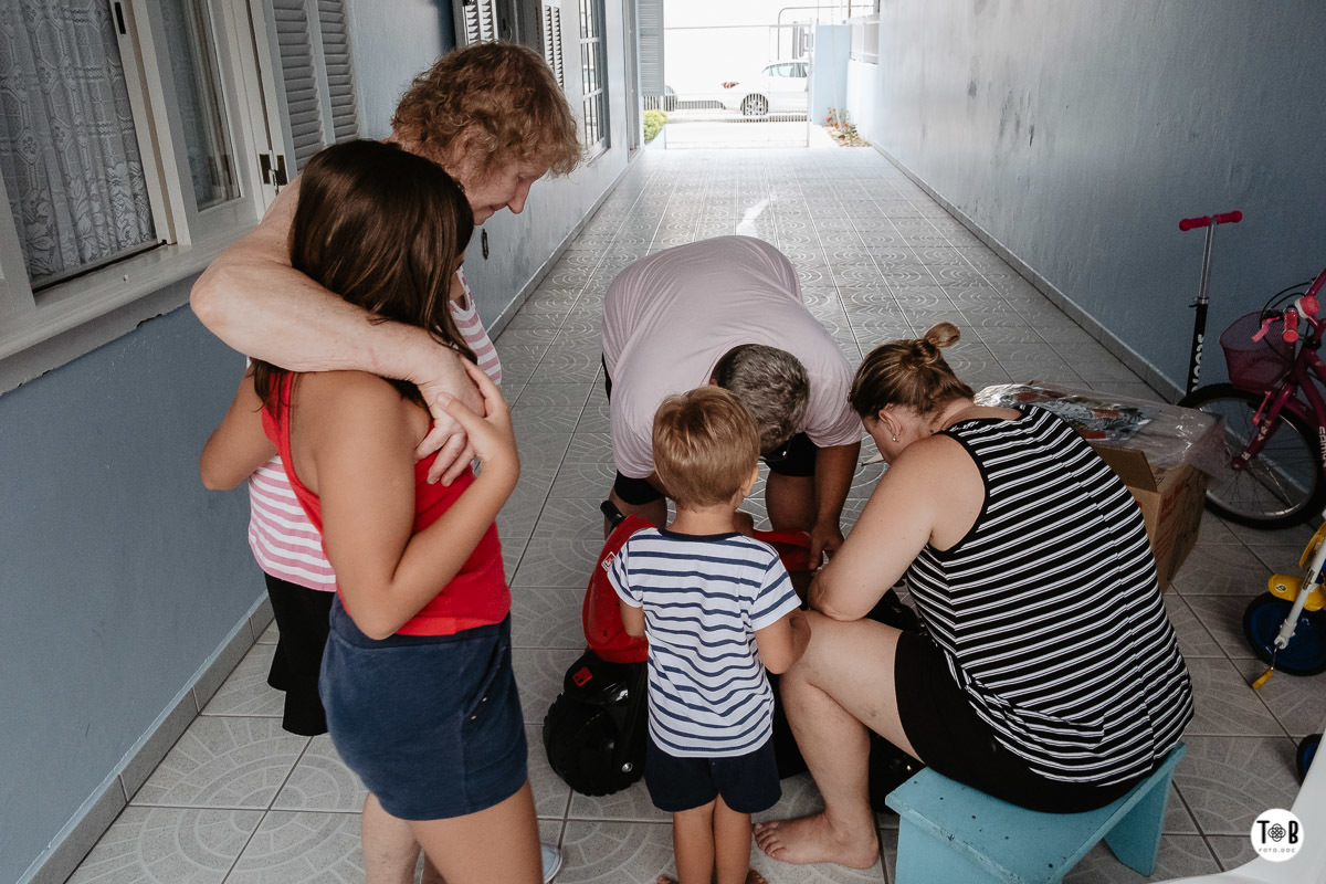 Fotografia documental Família Westphal Pereira :: 03 anos do Joaquim. São José - SC