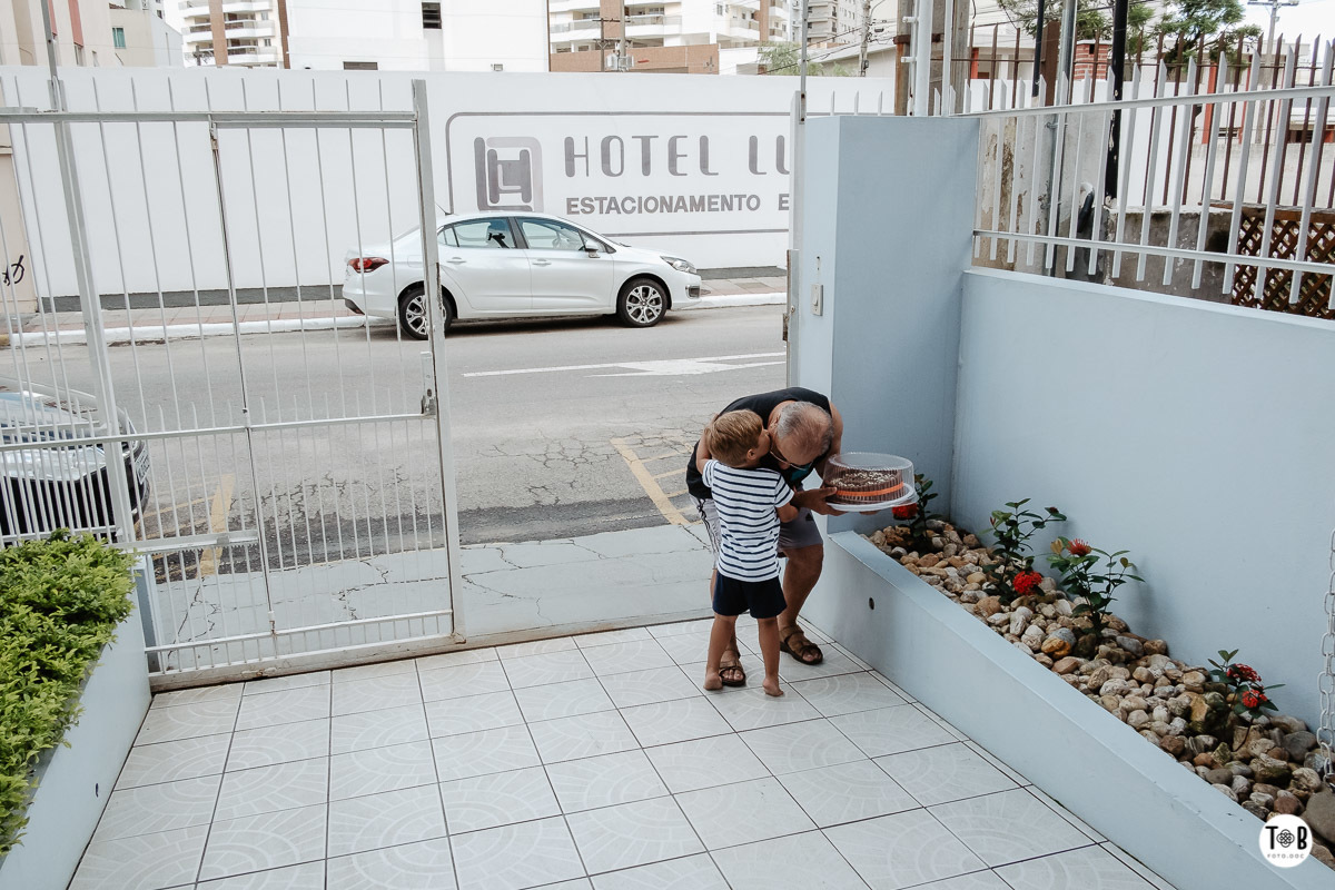 Fotografia documental Família Westphal Pereira :: 03 anos do Joaquim. São José - SC
