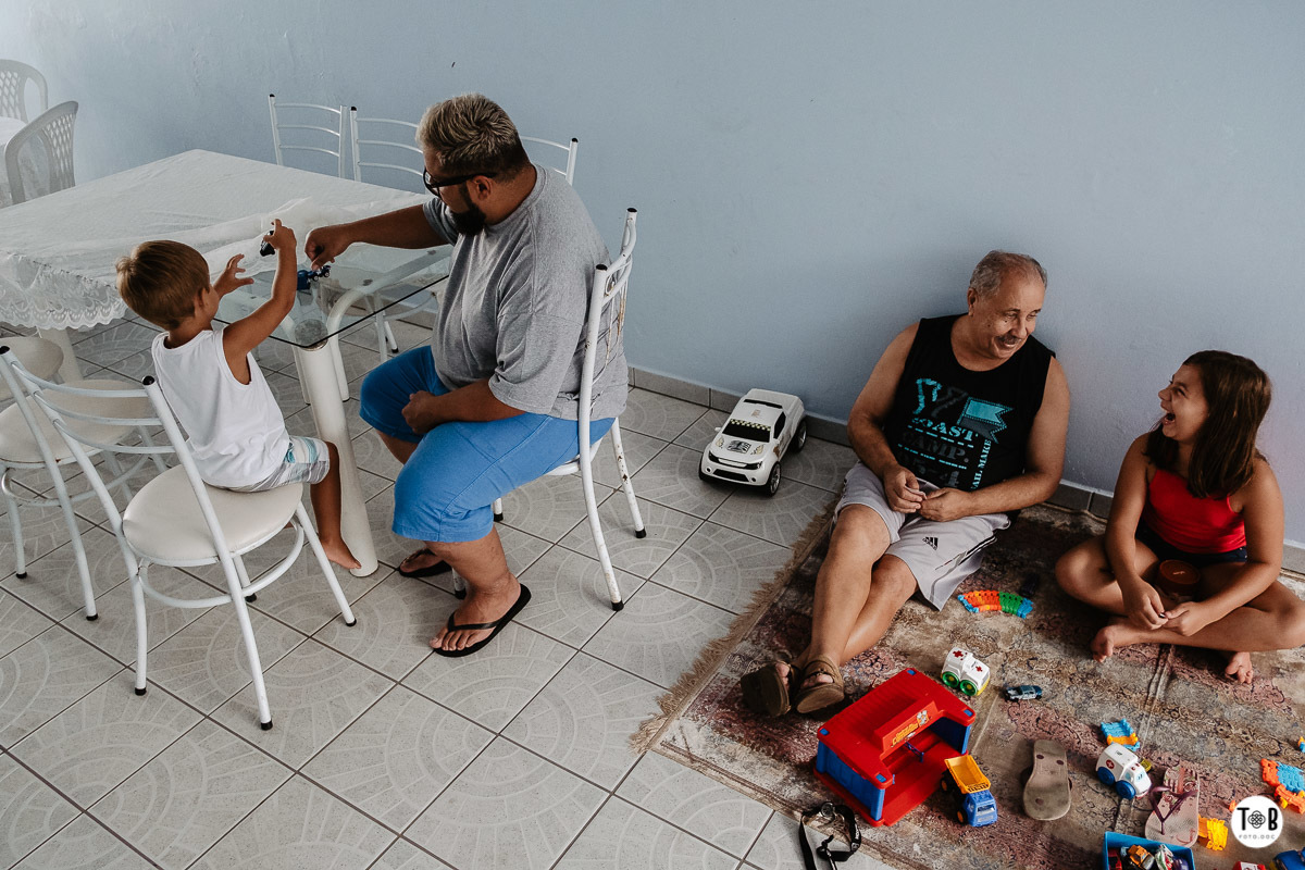 Fotografia documental Família Westphal Pereira :: 03 anos do Joaquim. São José - SC