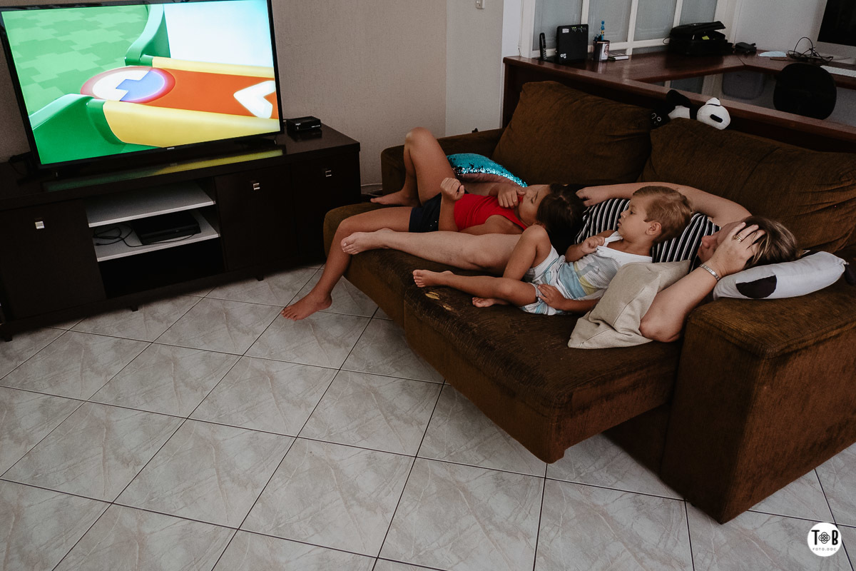 Fotografia documental Família Westphal Pereira :: 03 anos do Joaquim. São José - SC