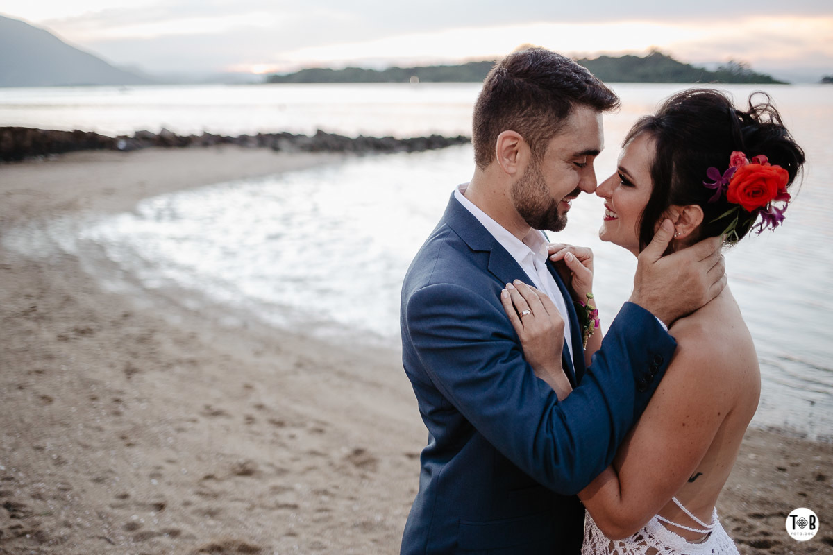 Casamento ao ar livre, Porto do Contrato, Sul da Ilha, Ribeirão da ilha. Florianópolis-SC. Geane e Alan.