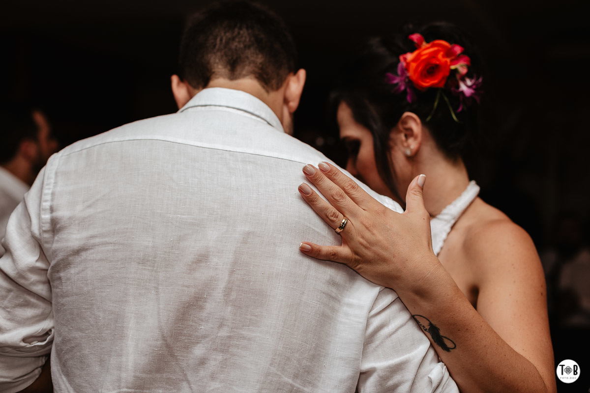 Casamento ao ar livre, Porto do Contrato, Sul da Ilha, Ribeirão da ilha. Florianópolis-SC. Geane e Alan.