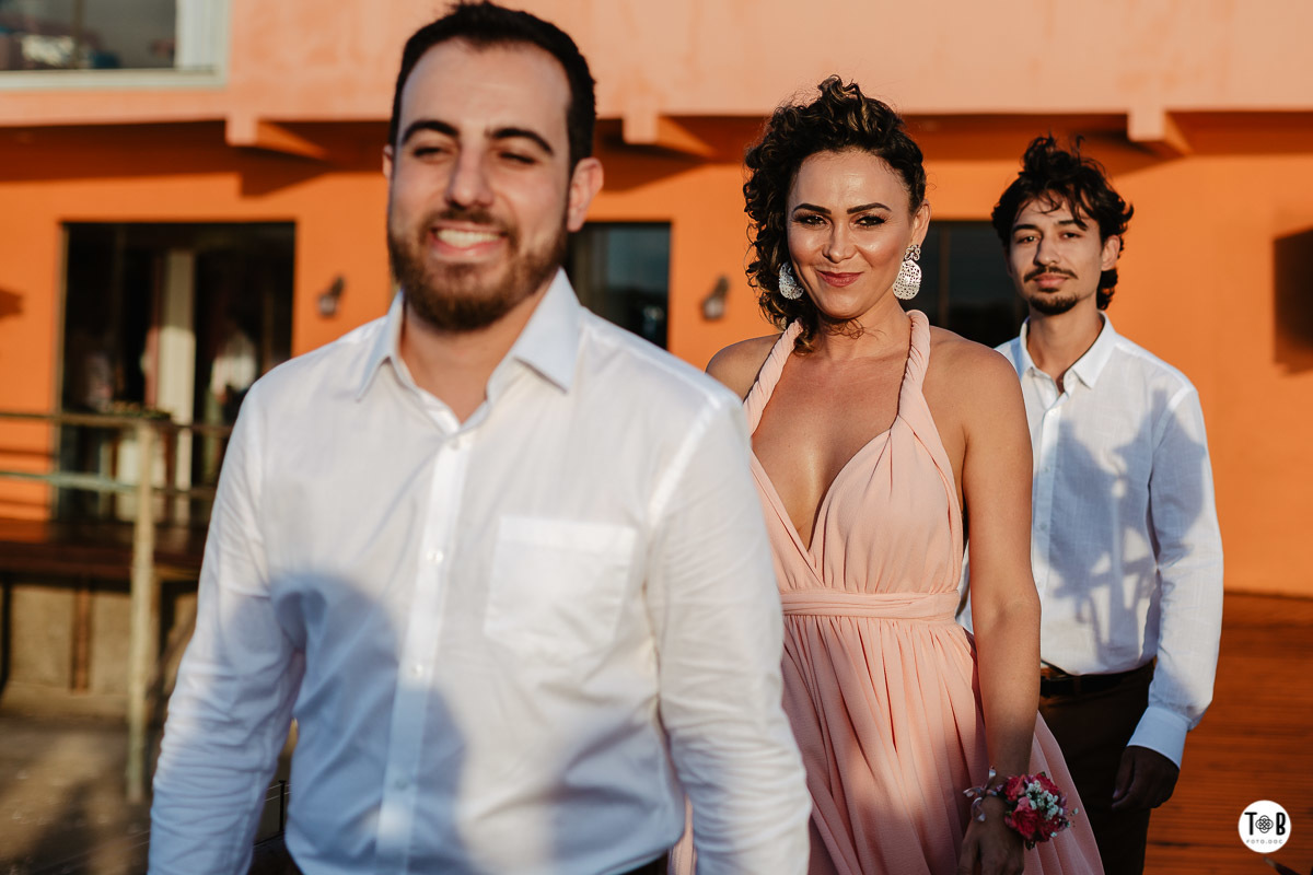 Casamento ao ar livre, Porto do Contrato, Sul da Ilha, Ribeirão da ilha. Florianópolis-SC. Geane e Alan.