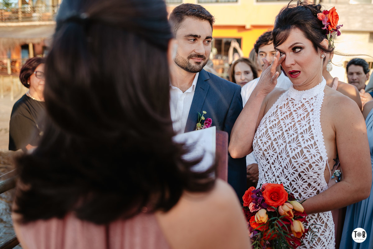Casamento ao ar livre, Porto do Contrato, Sul da Ilha, Ribeirão da ilha. Florianópolis-SC. Geane e Alan.