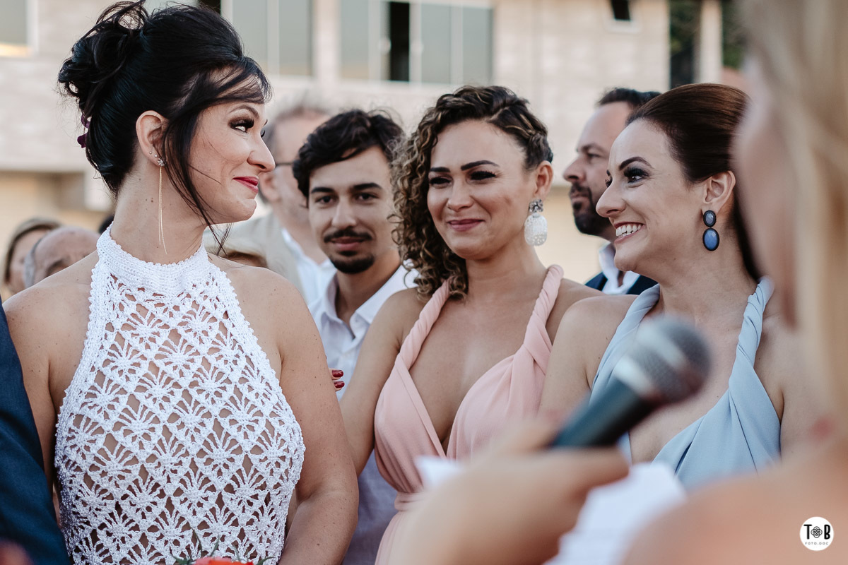 Casamento ao ar livre, Porto do Contrato, Sul da Ilha, Ribeirão da ilha. Florianópolis-SC. Geane e Alan.
