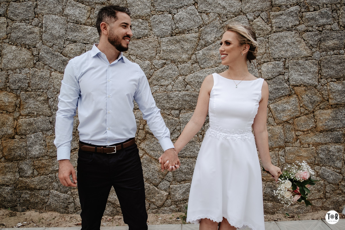 Casamento em Canasvieiras em Florianópolis. Rafaela e Leandro