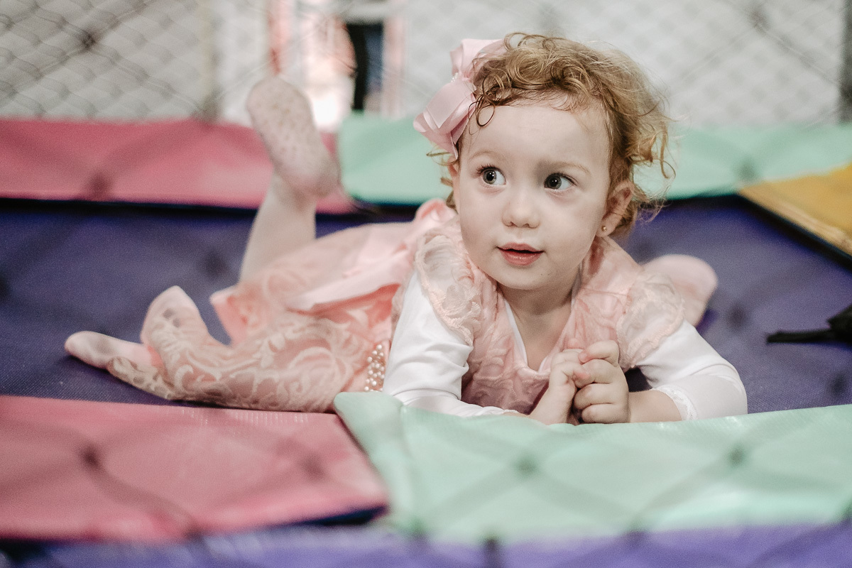 Fotografia de Aniversario Infantil em São José - SC. 02 anos da Lívia. 