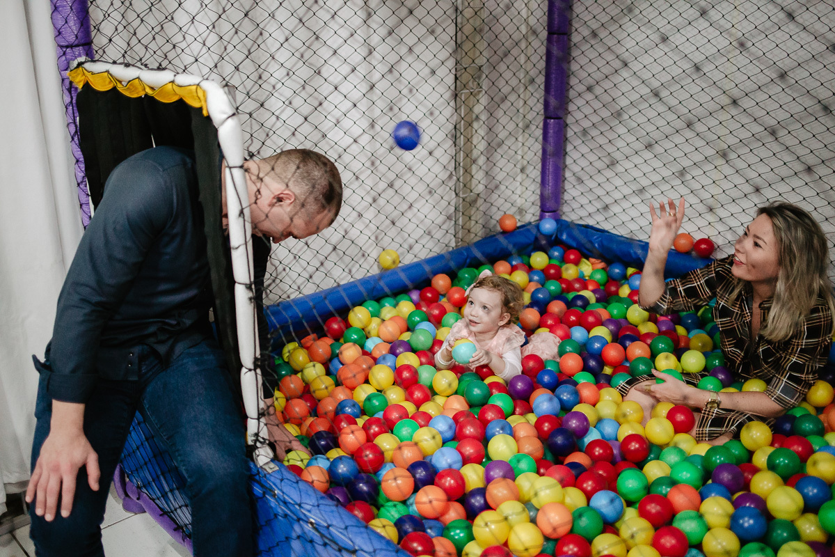 Fotografia de Aniversario Infantil em São José - SC. 02 anos da Lívia. 