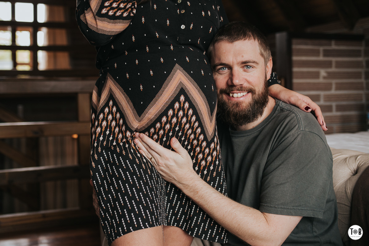 Ensaio gestante moradas dos canyons - praia grande/SC. Thuine, Denis e Arthur