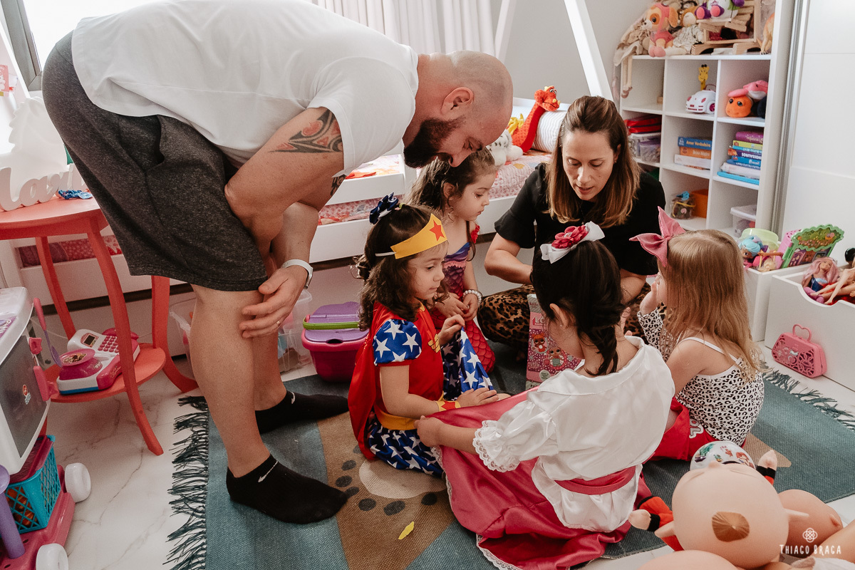 fotografia documental de familia. Aniversário em casa. Florianópolis/SC
