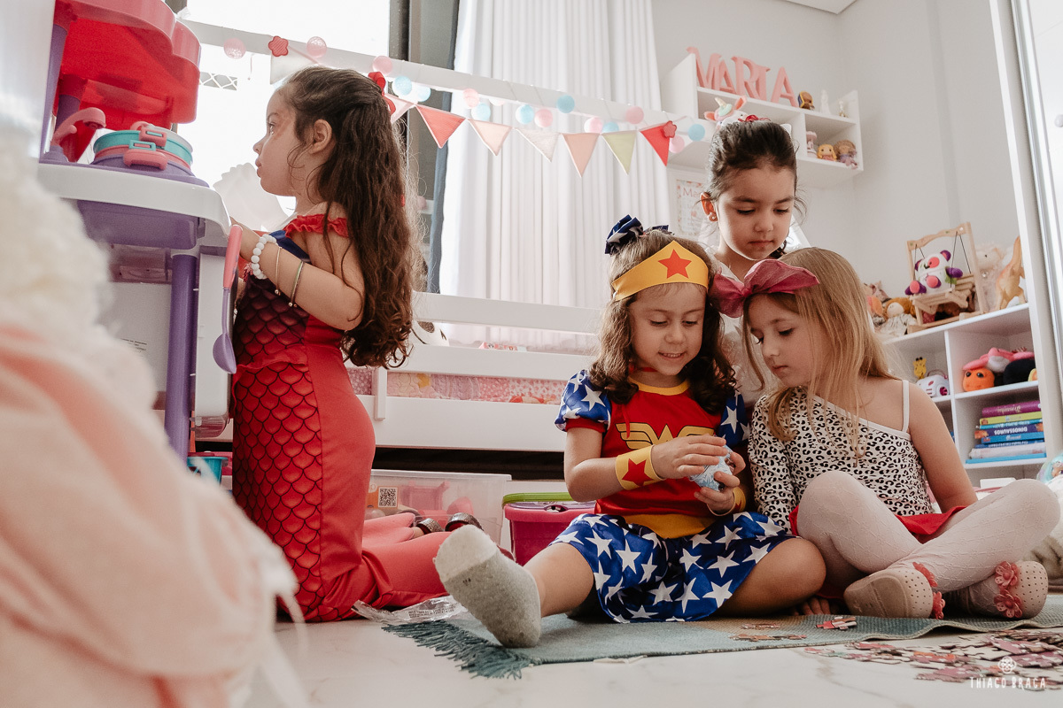 fotografia documental de familia. Aniversário em casa. Florianópolis/SC