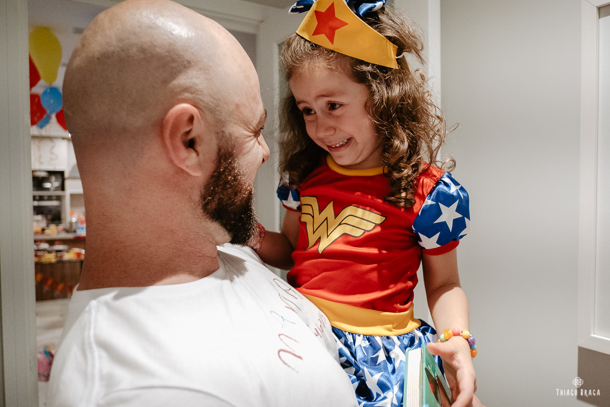 fotografia documental de familia. Aniversário em casa. Florianópolis/SC