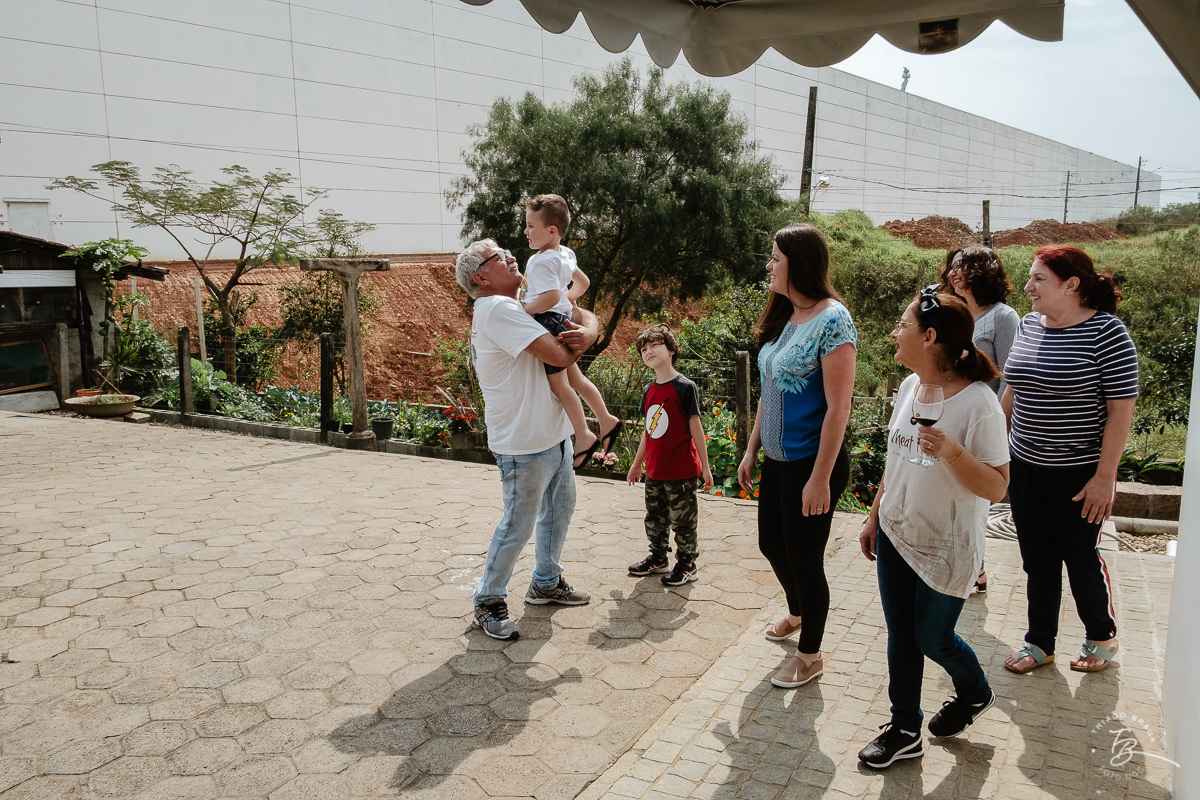 Fotografia documental de família em Barra Velha, SC.