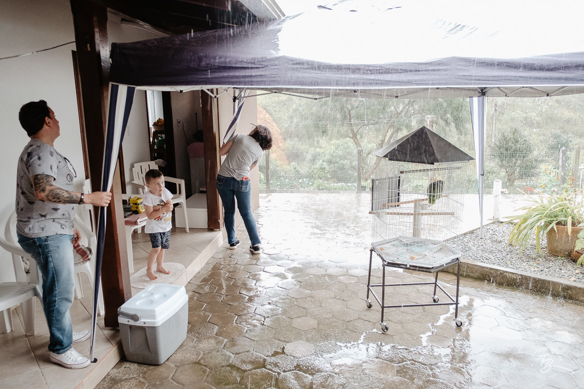 Fotografia documental de família em Barra Velha, SC.
