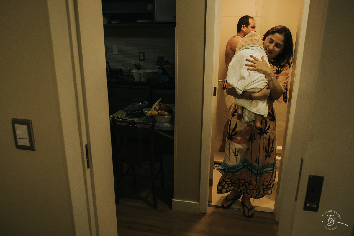 Fotografia documental de família. um dia de férias da família Lima André em jurere, Florianópolis/SC.