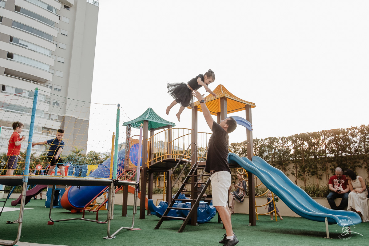 Fotografia de aniversário infantil em Florianópolis - Sc. Thiago Braga