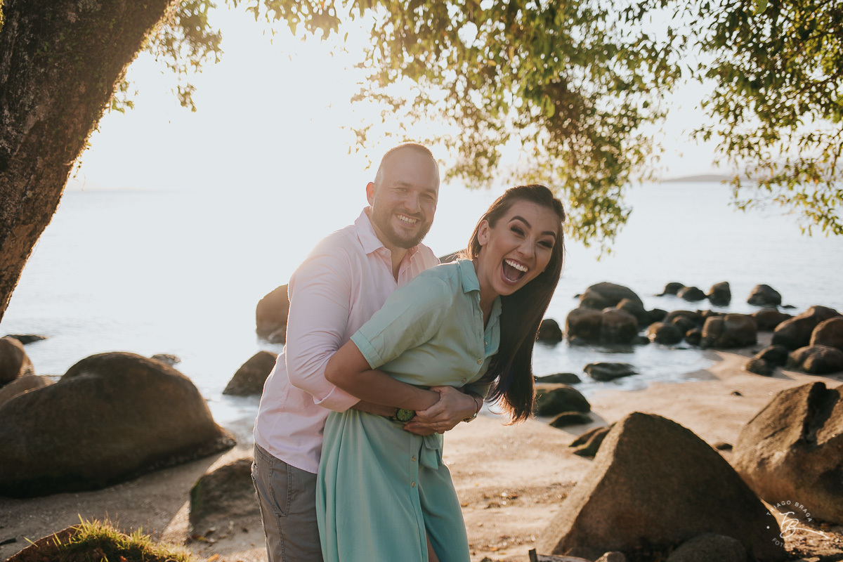 Sessão pré-casamento Lais e Dani em Santo antonio de Lisboa e Sambaqui, fim de tarde em Florianópolis