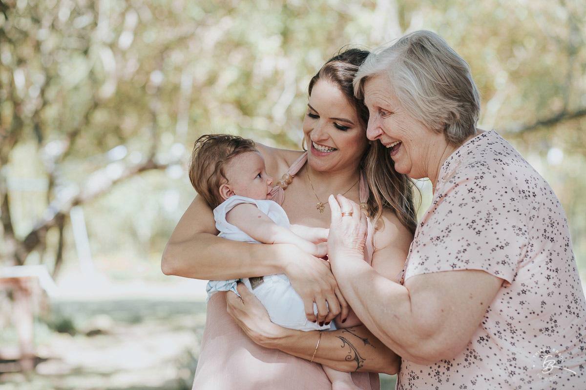 Batizado ao ar livre, no espaço Pergale, em Ratones - Florianopolis/SC