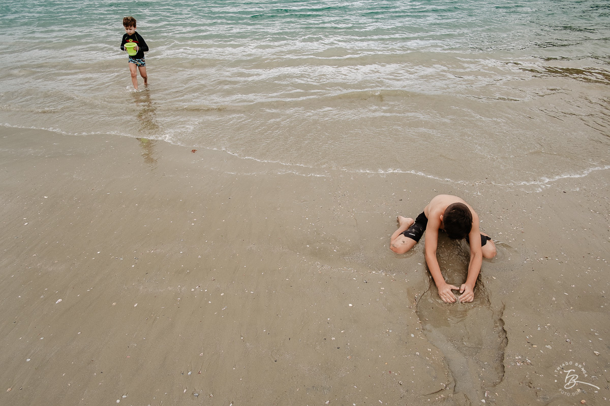 um sábado na ilha do papagaio. Fotografia de família. Thiago Braga Fotografia