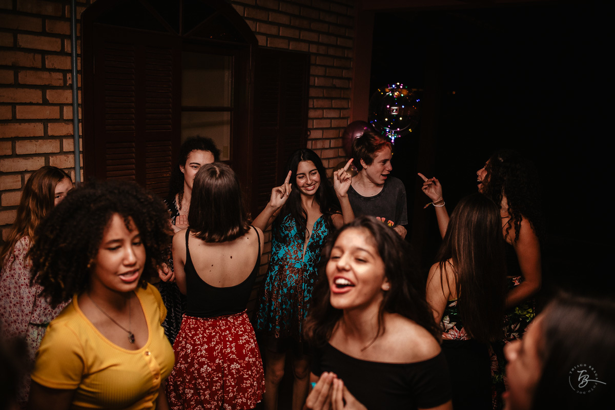 Aniversário em casa - 16 anos da Clara. 