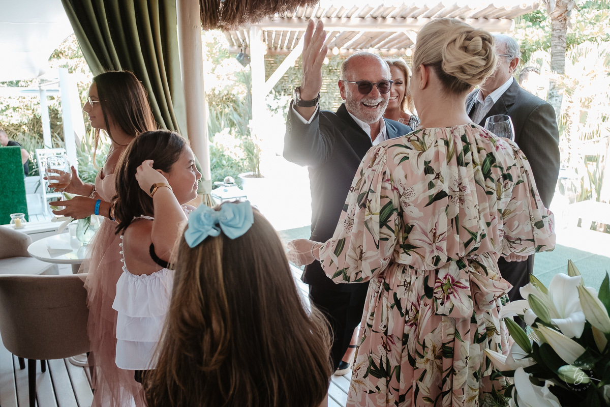 Festa de Casamento no Ammo Beach Club, em Florianópolis/SC. Valéria e Carmelo.